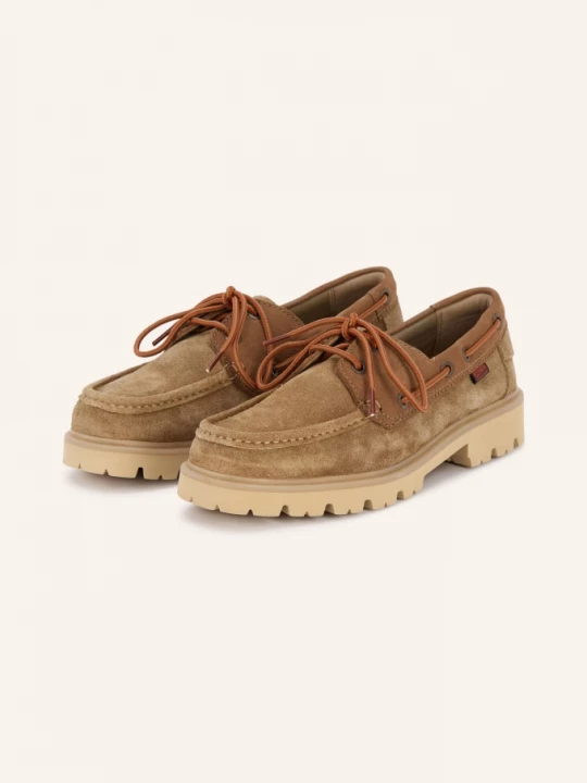 Obrázek produktu Clarks Lodní Boty Cleyhill hnědá / khaki