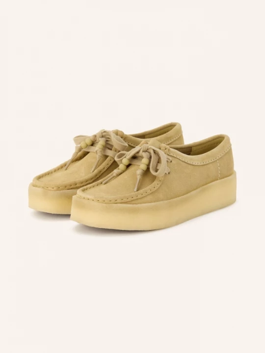 Obrázek produktu Clarks Originals Šněrovací Boty Wallabee Cup světle hnědá