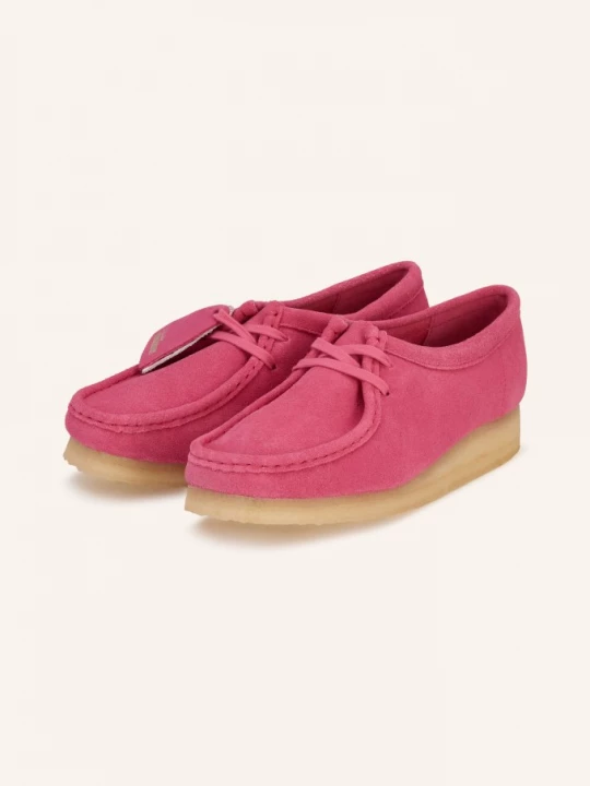 Obrázek produktu Clarks Originals Šněrovací Boty Wallabee růžová