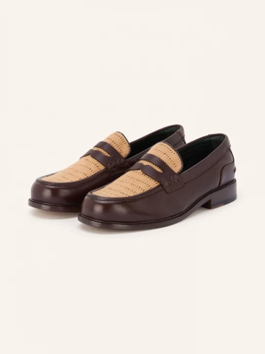 Obrázek produktu Clarks Penny Mokasíny Craftjames tmavě hnědá / koňaková