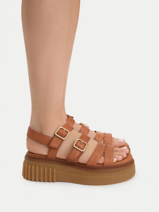 Obrázek produktu Clarks Sandály Evamar Strap 26185889 Hnědá
