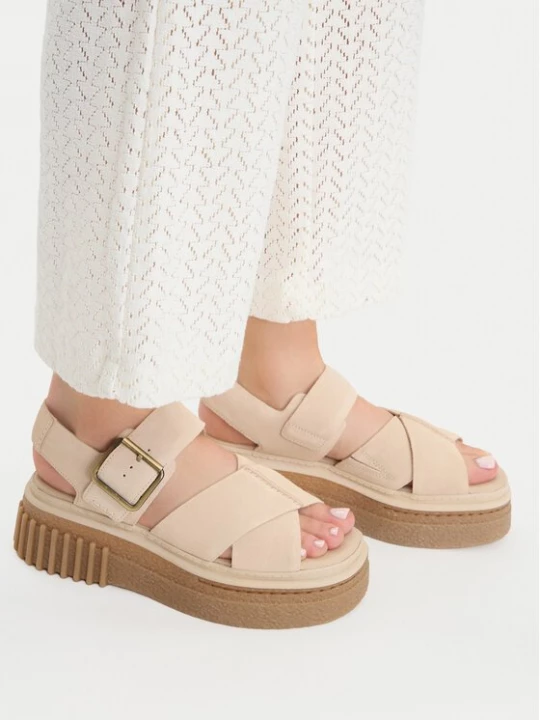 Obrázek produktu Clarks Sandály Evamar Wish 26181202 Béžová