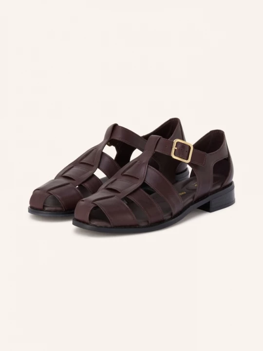 Obrázek produktu Clarks Sandály Hana Sun tmavě hnědá / zlatá