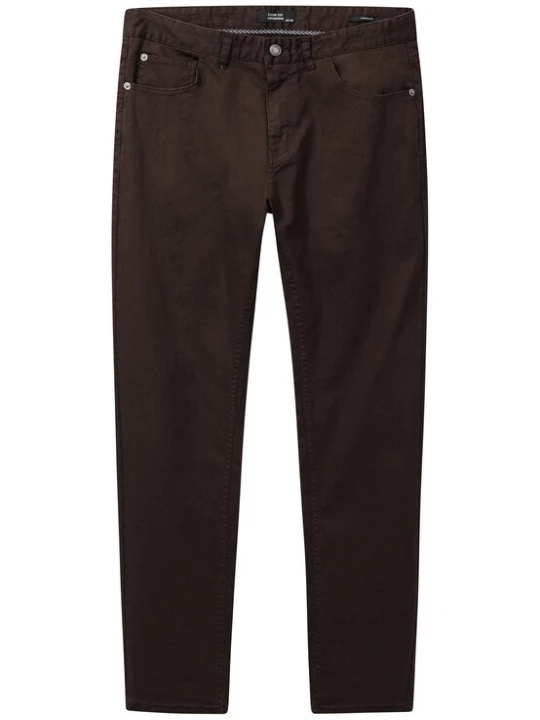 Obrázek produktu Clean Cut Copenhagen Chino kalhoty 'London Caden' tmavě hnědá