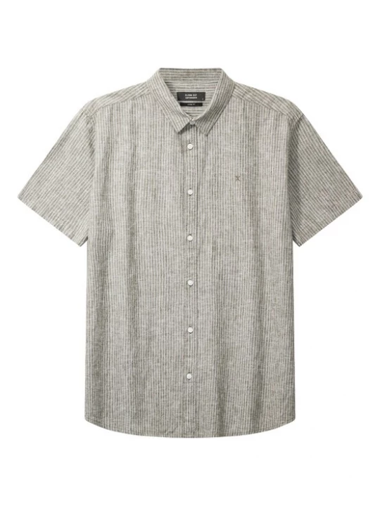 Obrázek produktu Clean Cut Copenhagen Košile 'Luca' šedobéžová / bílá