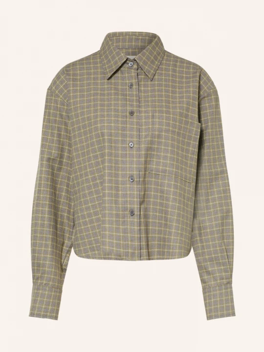 Obrázek produktu Closed Košilová Halenka khaki / hnědá / černošedá