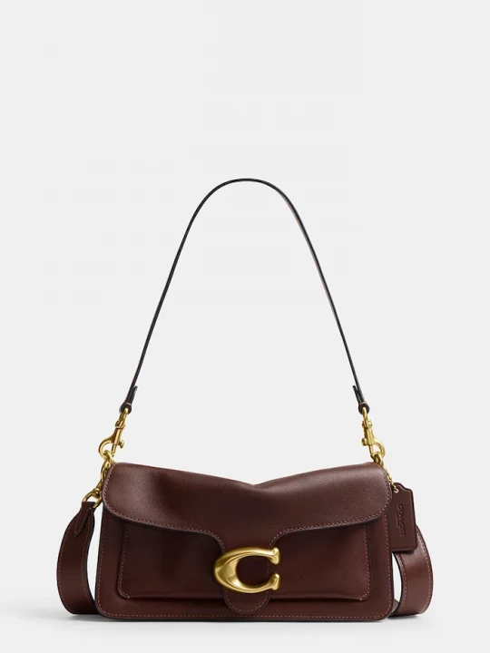 Obrázek produktu Coach crossbody kabelka dámská kožená Tabby 26 in Soft Grain Leather hnědá