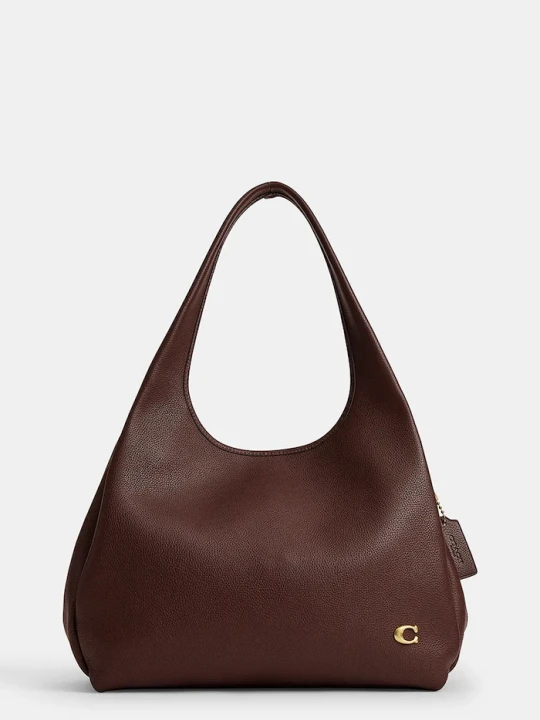 Obrázek produktu Coach hobo kabelka dámská kožená Lana hnědá
