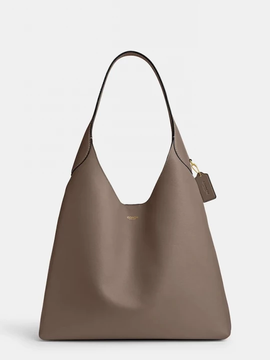 Obrázek produktu Coach Kožená kabelka Coach Brooklyn Shoulder Bag 39 hnědá