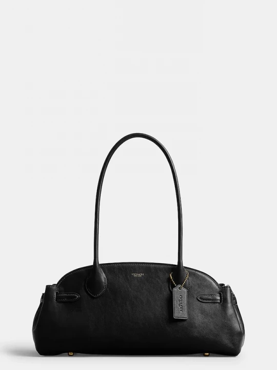 Obrázek produktu Coach Kožená kabelka Coach Empire Carryall Bag 34 černá