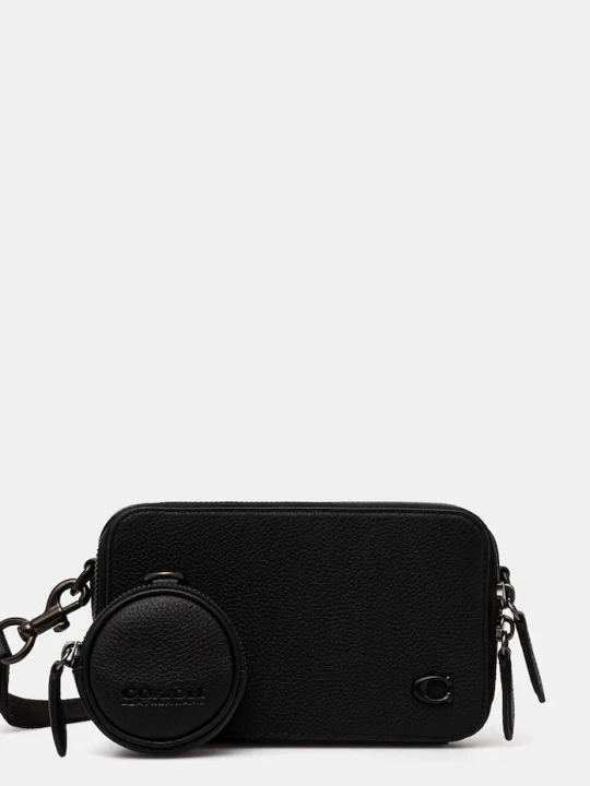 Obrázek produktu Coach Kožená taška Coach Charter Slim Crossbody černá
