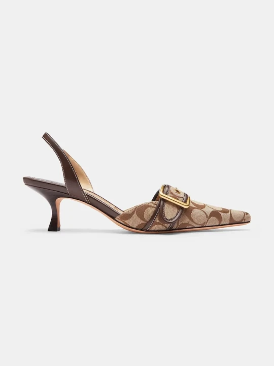 Obrázek produktu Coach lodičky Margot Slingback hnědá