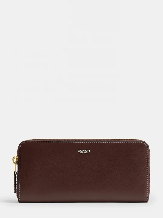 Obrázek produktu Coach Peněženka dámská kožená Accordion Zip hnědá