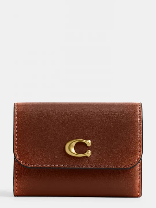 Obrázek produktu Coach pouzdro na pas dámské kožené Essential Card Holder Wallet hnědá
