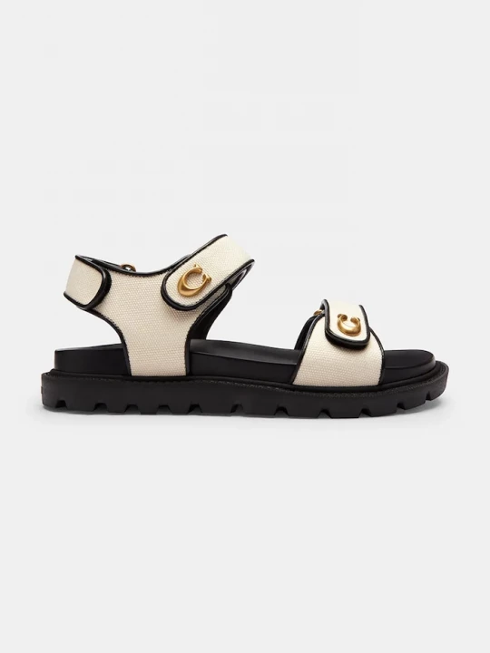 Obrázek produktu Coach sandály dámské Brynn Canvas Sandal