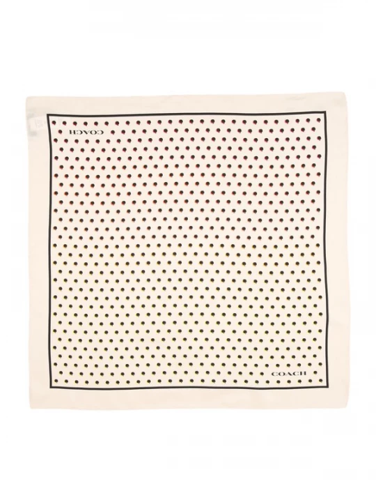 Obrázek produktu COACH Šátek 'APPLE DOT' béžová / černá