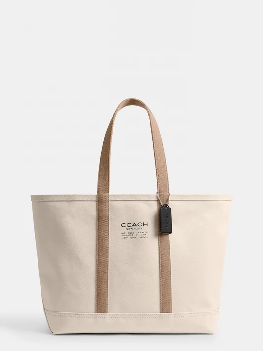 Obrázek produktu Coach taška bavlněná Utility Tote béžová