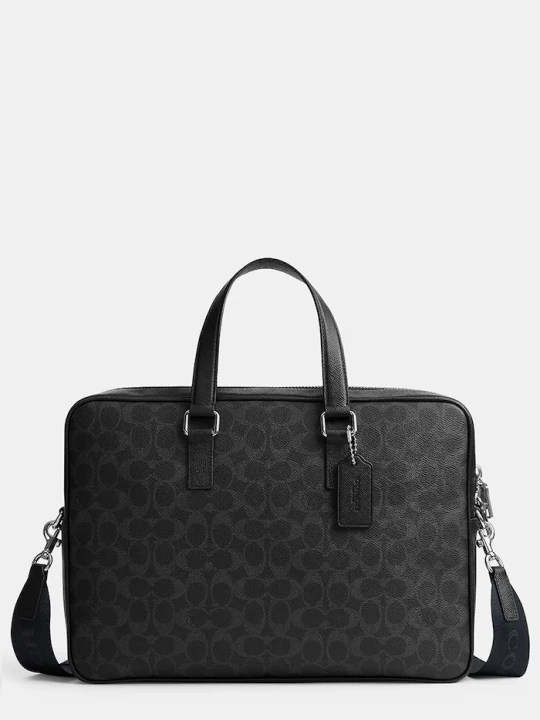Obrázek produktu Coach taška na notebook pánská Caden černá
