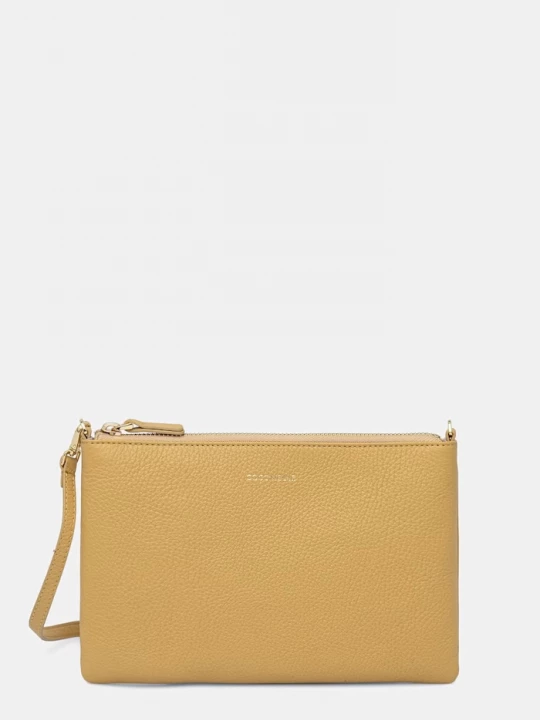 Obrázek produktu Coccinelle crossbody kabelka dámská kožená BEST CROSSBODY žlutá