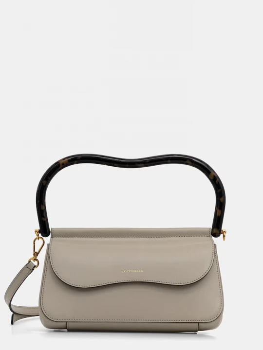 Obrázek produktu Coccinelle crossbody kabelka dámská kožená béžová