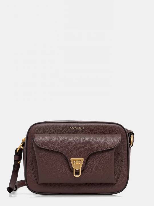 Obrázek produktu Coccinelle crossbody kabelka dámská kožená burgundské