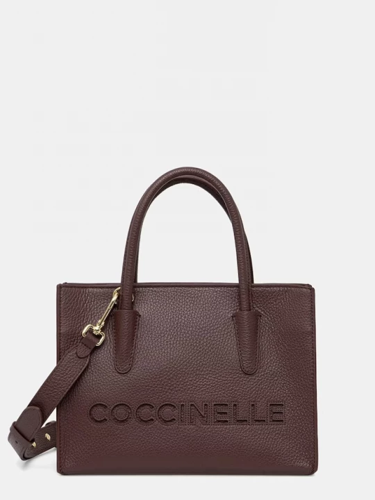 Obrázek produktu Coccinelle crossbody kabelka dámská kožená červená