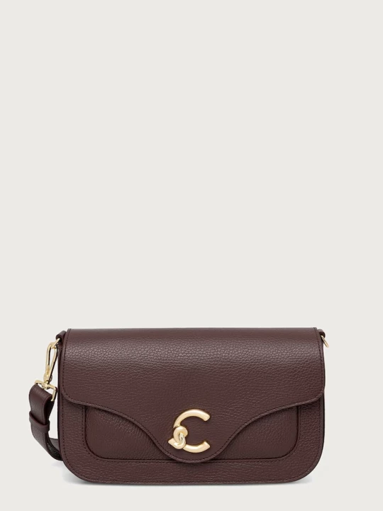 Obrázek produktu Coccinelle crossbody kabelka dámská kožená fialová