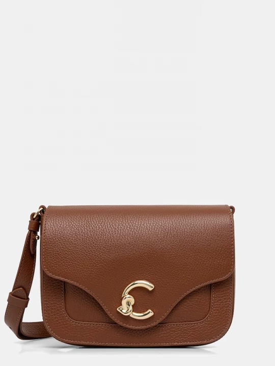 Obrázek produktu Coccinelle crossbody kabelka dámská kožená hnědá