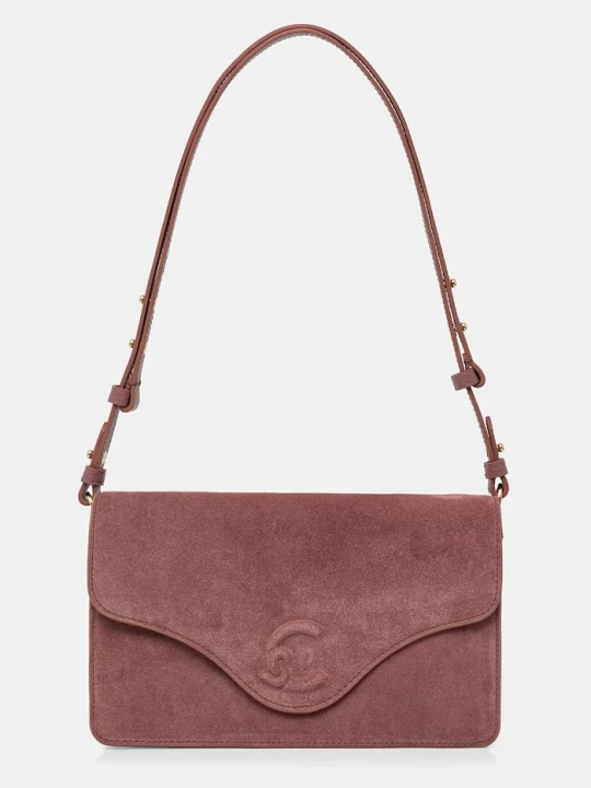 Obrázek produktu Coccinelle crossbody kabelka dámská kožená růžová
