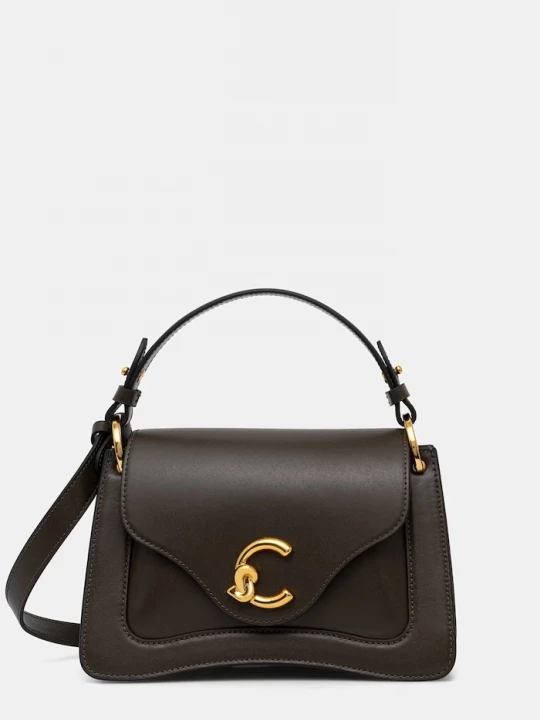 Obrázek produktu Coccinelle crossbody kabelka dámská kožená zelená