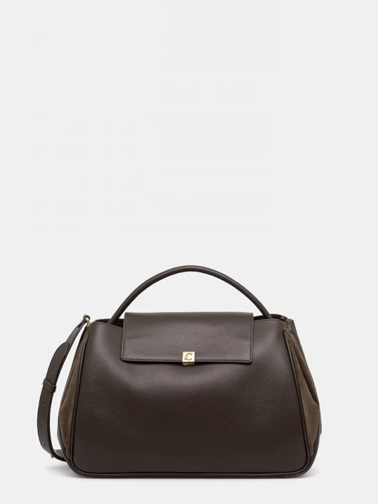 Obrázek produktu Coccinelle crossbody kabelka dámská kožená zelená