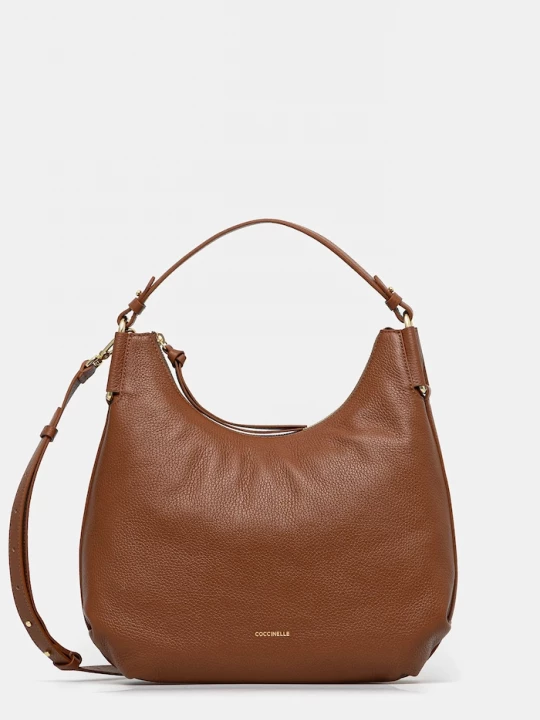 Obrázek produktu Coccinelle hobo kabelka dámská kožená REBEKKA hnědá