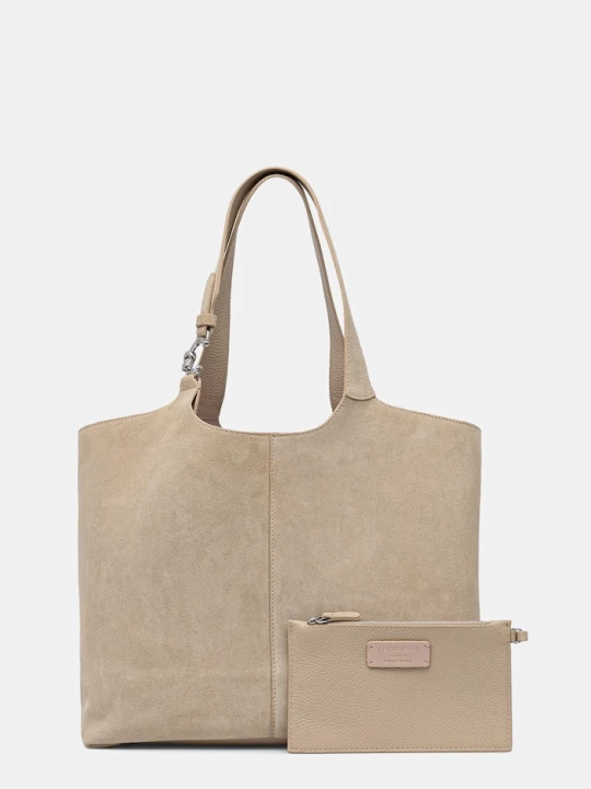 Obrázek produktu Coccinelle hobo kabelka dámská semišová béžová