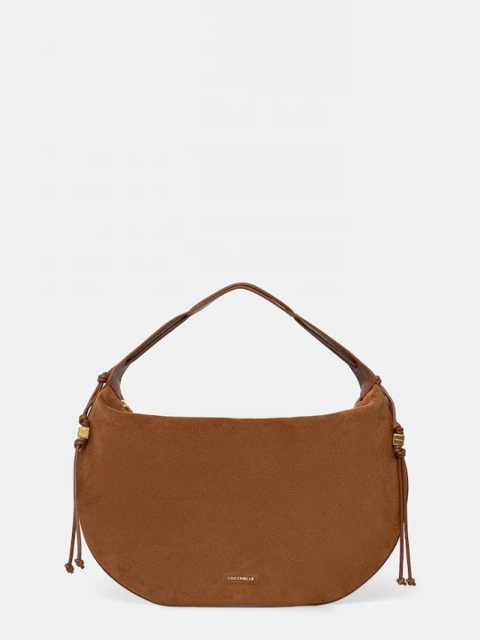 Obrázek produktu Coccinelle hobo kabelka dámská semišová hnědá