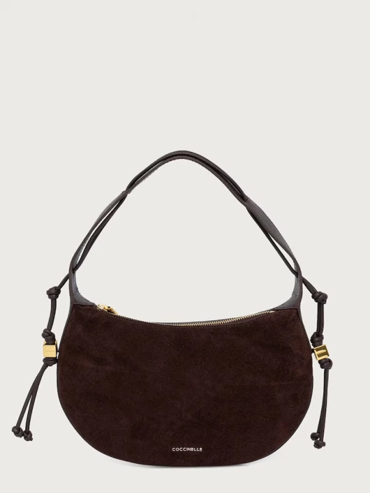 Obrázek produktu Coccinelle hobo kabelka dámská semišová hnědá