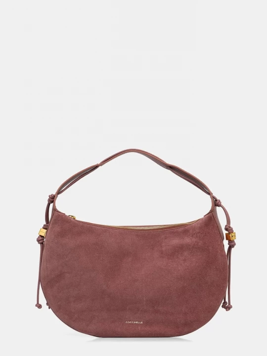Obrázek produktu Coccinelle hobo kabelka dámská semišová růžová
