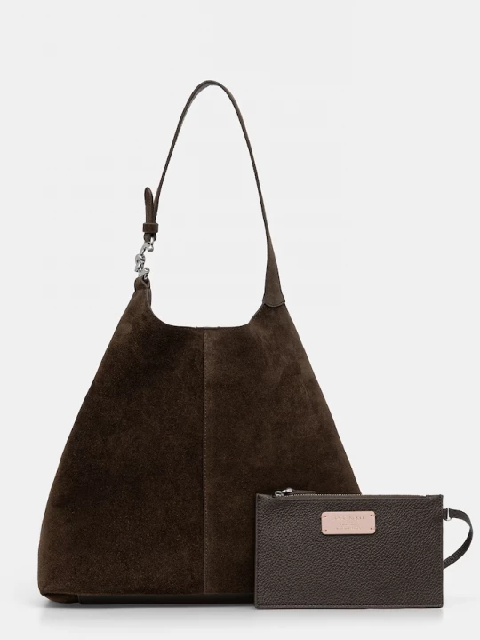Obrázek produktu Coccinelle hobo kabelka dámská semišová zelená