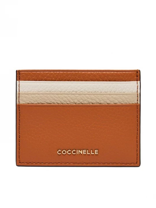 Obrázek produktu Coccinelle Pouzdro na kreditní karty M10 Metallic Tri Color E2 M10 12 95 01 Hnědá