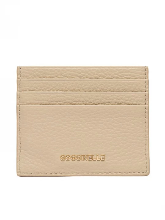 Obrázek produktu Coccinelle Pouzdro na kreditní karty MW5 Metallic Soft E2 MW5 12 95 01 Béžová