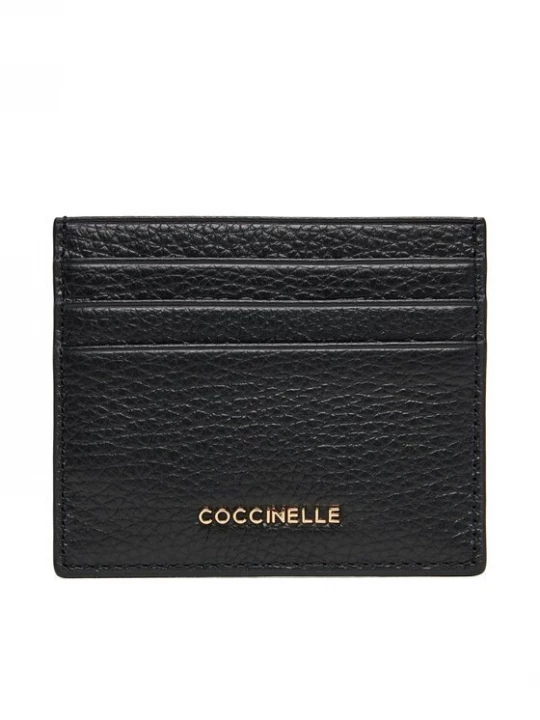 Obrázek produktu Coccinelle Pouzdro na kreditní karty MW5 Metallic Soft E2 MW5 12 95 01 Černá