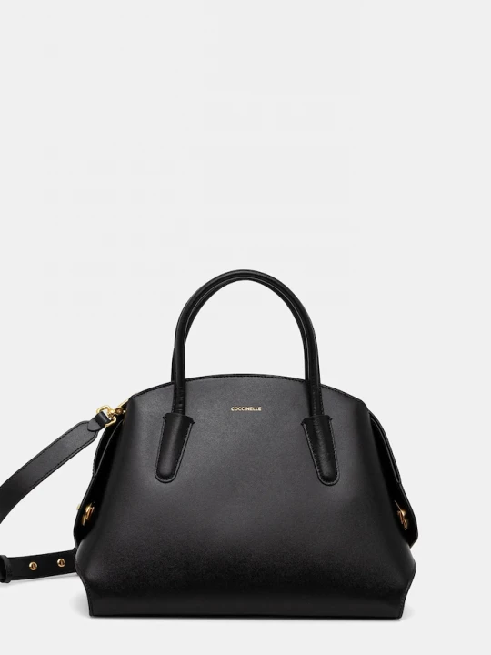 Obrázek produktu Coccinelle Semišová kabelka Coccinelle BOHEME SUEDE BIMATERIAL černá