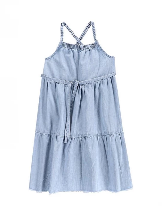 Obrázek produktu Coccodrillo Džínové šaty WC5128302HGK Světle modrá Relaxed Fit
