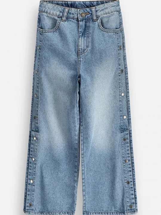Obrázek produktu Coccodrillo wide leg džíny dětské modrá
