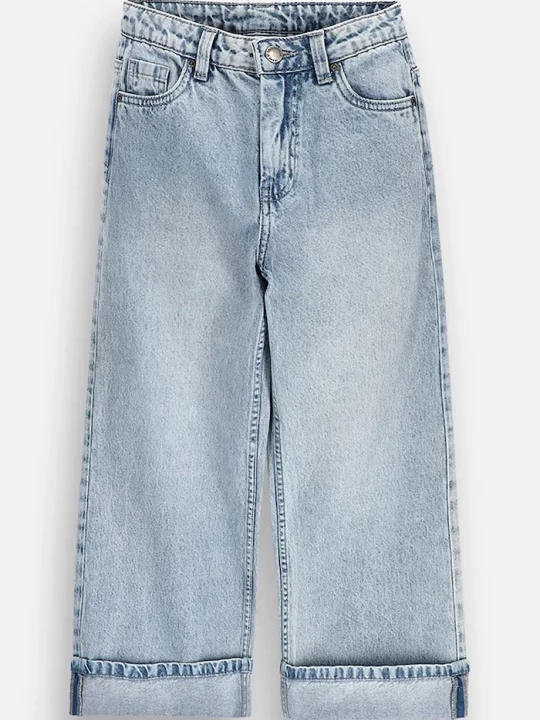 Obrázek produktu Coccodrillo wide leg džíny dětské modrá