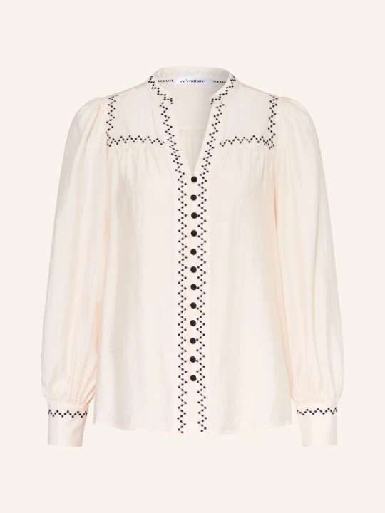 Obrázek produktu Co'couture Blůza S Výšivkou režná / černá