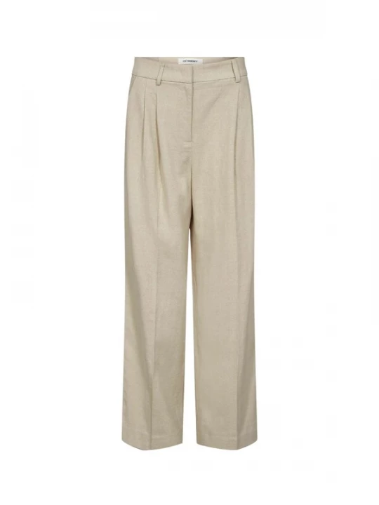 Obrázek produktu co'couture Kalhoty ' LeenaCC Linen ' béžová