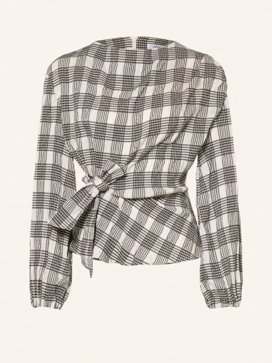 Obrázek produktu Co'couture Košilová Halenka Chandlercc světle šedá / tmavě šedá / šedá
