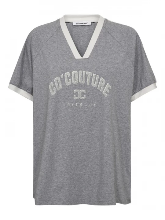 Obrázek produktu co'couture Tričko 'Siara' šedá / offwhite