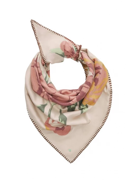 Obrázek produktu CODELLO Šátek béžová / zelená / tmavě oranžová / pink