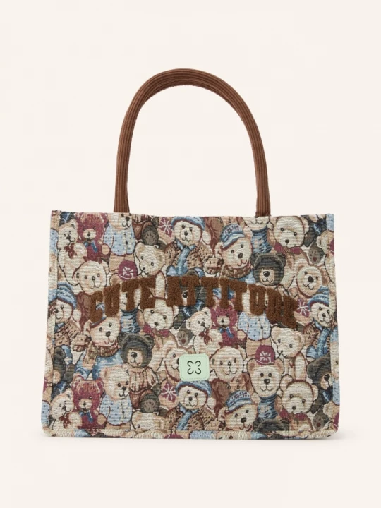 Obrázek produktu Codello Shopper béžová / tmavě červená / modrá